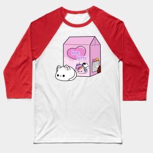 love kitty-white cat doll Baseball T-Shirt